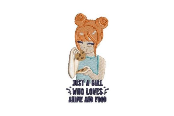Anime Style Girl Eating a Cookie: A Holiday Design Review