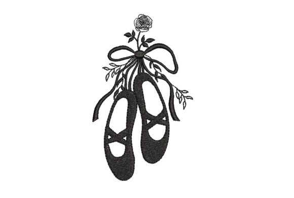Ballerina Pointe Shoes: A Seasonal Embroidery Review