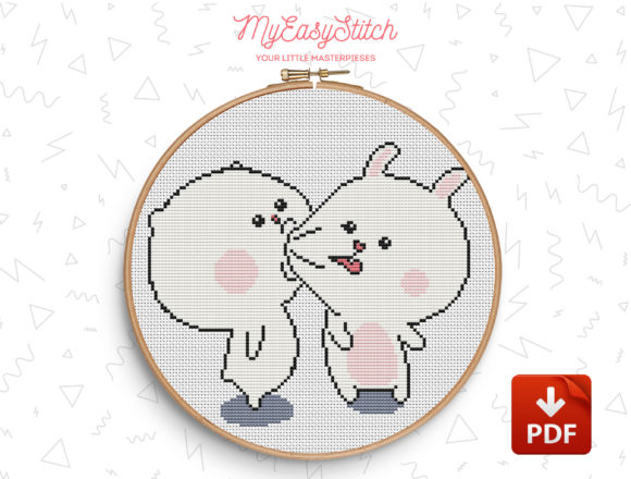 Big Kiss Cross Stitch Pattern Review for Boutiques