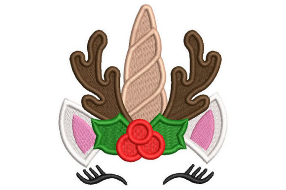 Christmas Unicorn Pony: A Festive Embroidery Review
