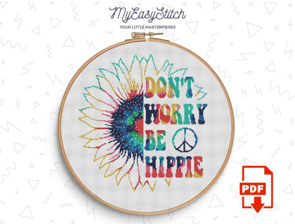 Don't Worry Cross Stitch Pattern: A Designer's Review