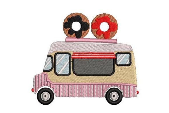 Donut Truck: A Sweet Stitch for Boutique Apparel