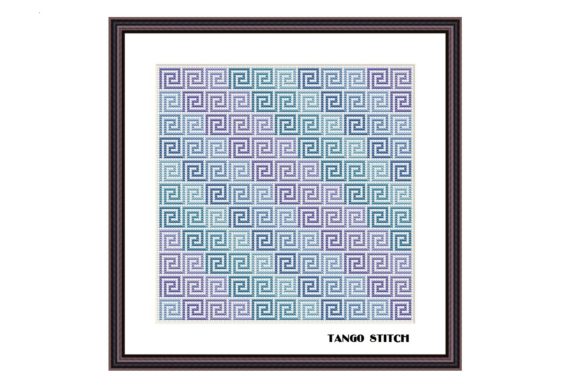 Review: Blue Gradient Ornament Cross Stitch for Holidays