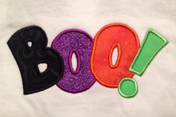 Reviewing Boo Halloween Applique for Boutique Sweatshirts