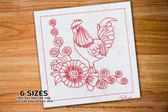 Rooster with Flower Ornament: A Designer’s Review